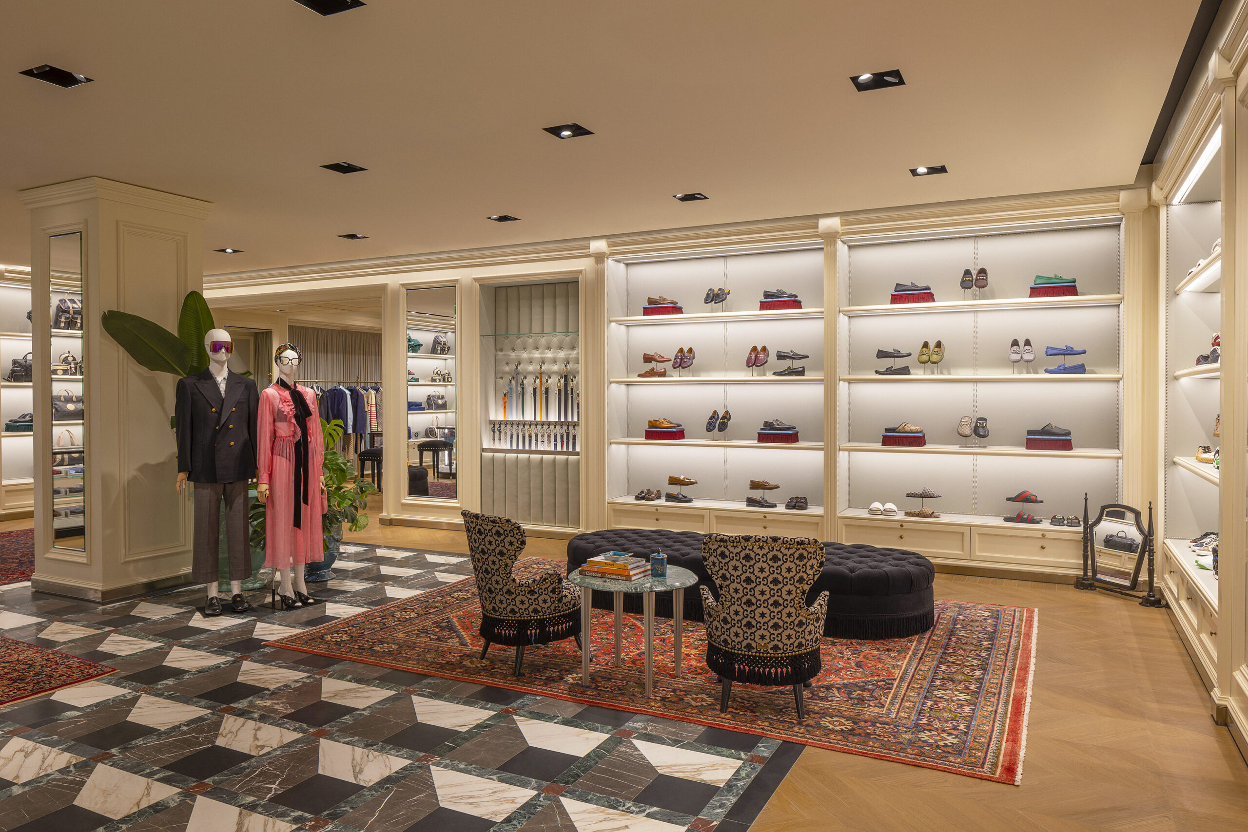 Gucci Reopens Its Newly Renovated Boutique in the Fairmont Hotel ...