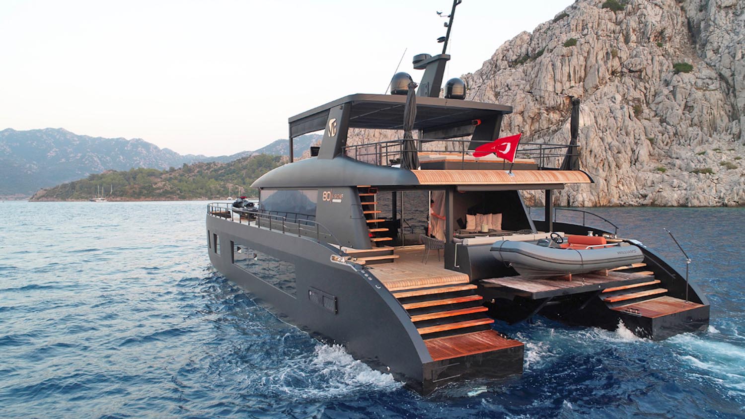 black cat catamaran price