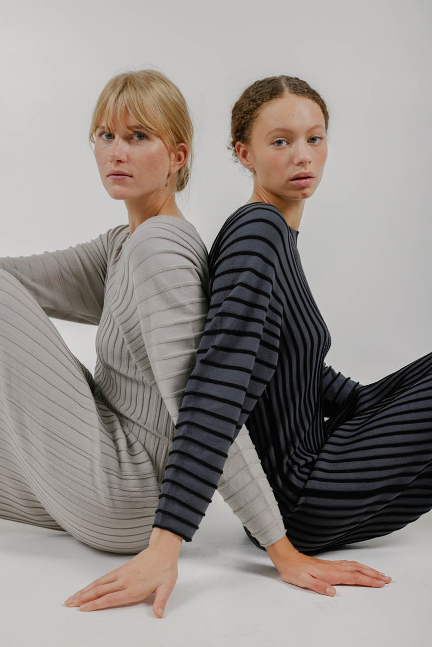 Knitwear Inspired by the Timeless Nature of Viennese Modernist Design