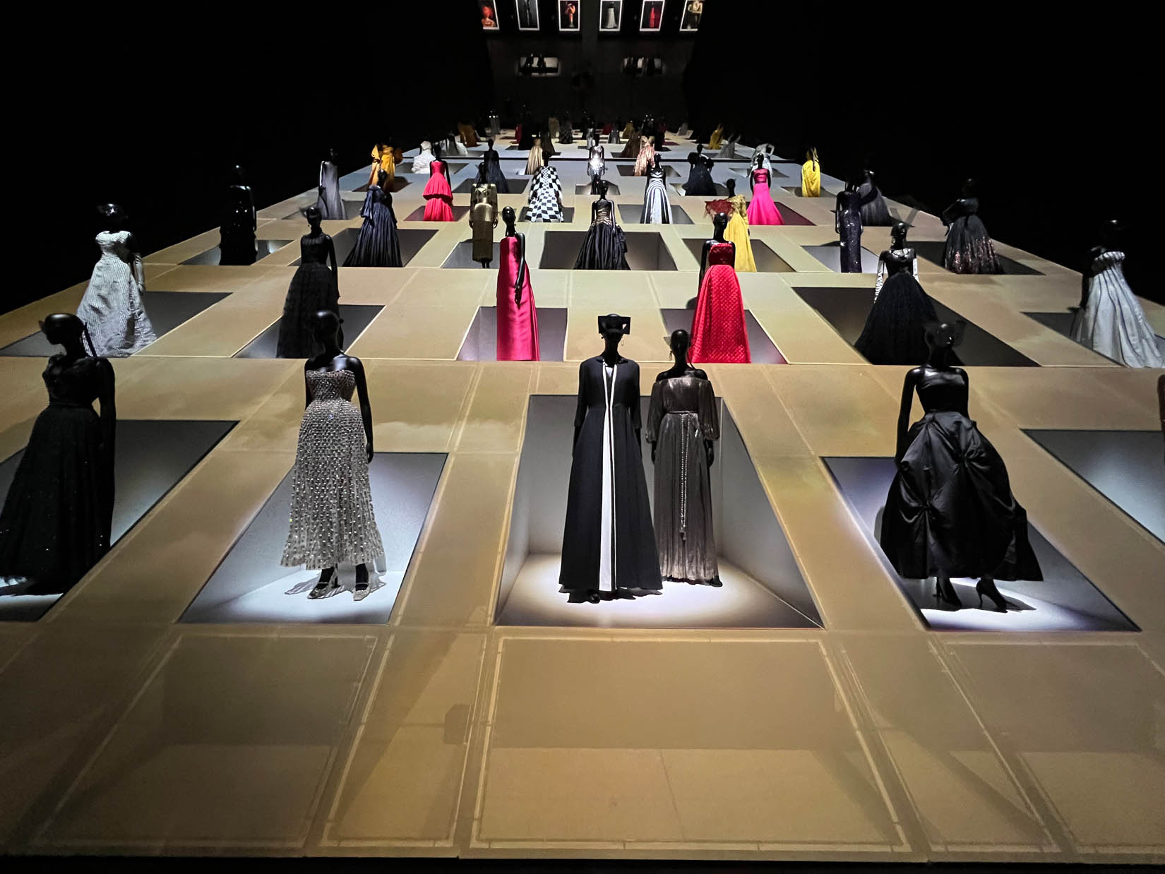 Christian Dior: Designer of Dreams, Exhibitions