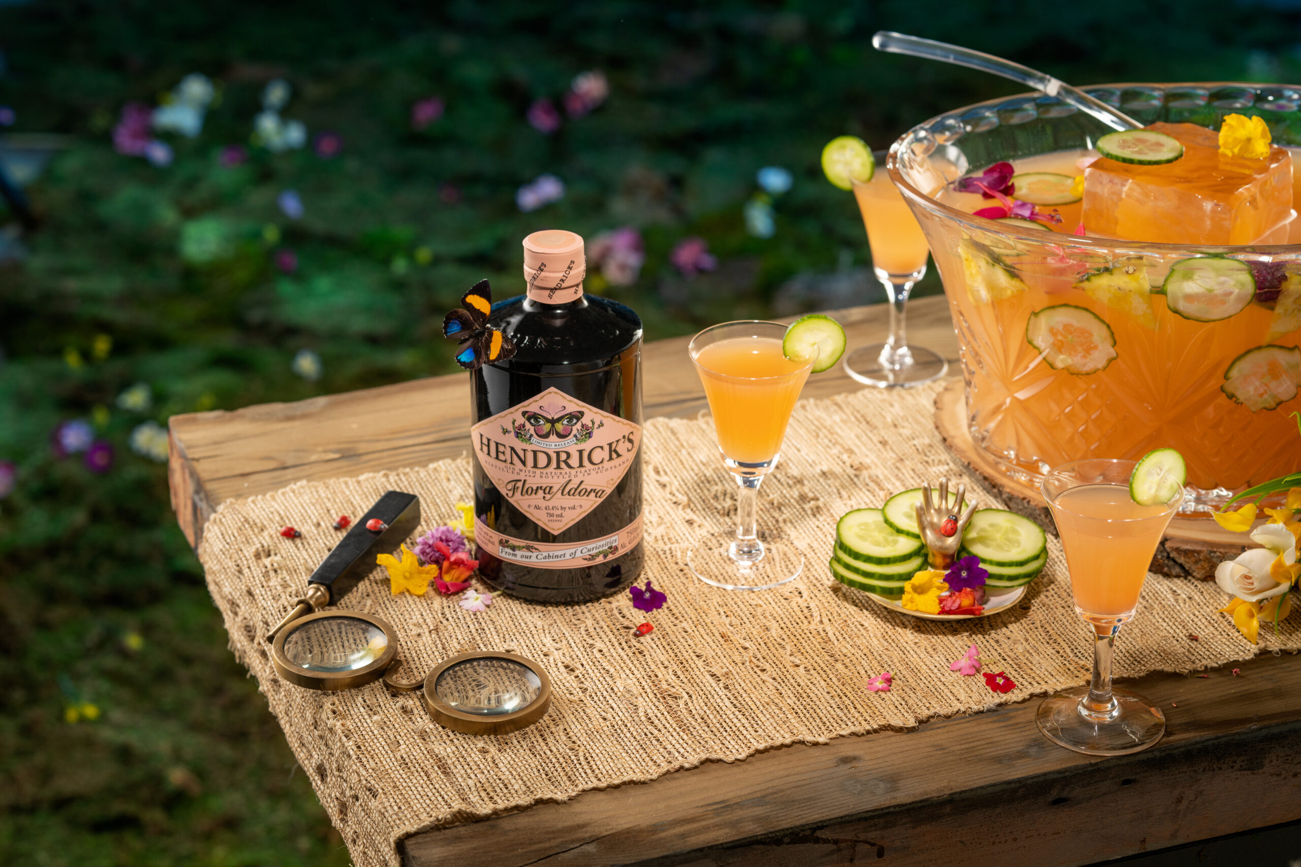 Bar Cart: Hendrick's Gin Flora Adora