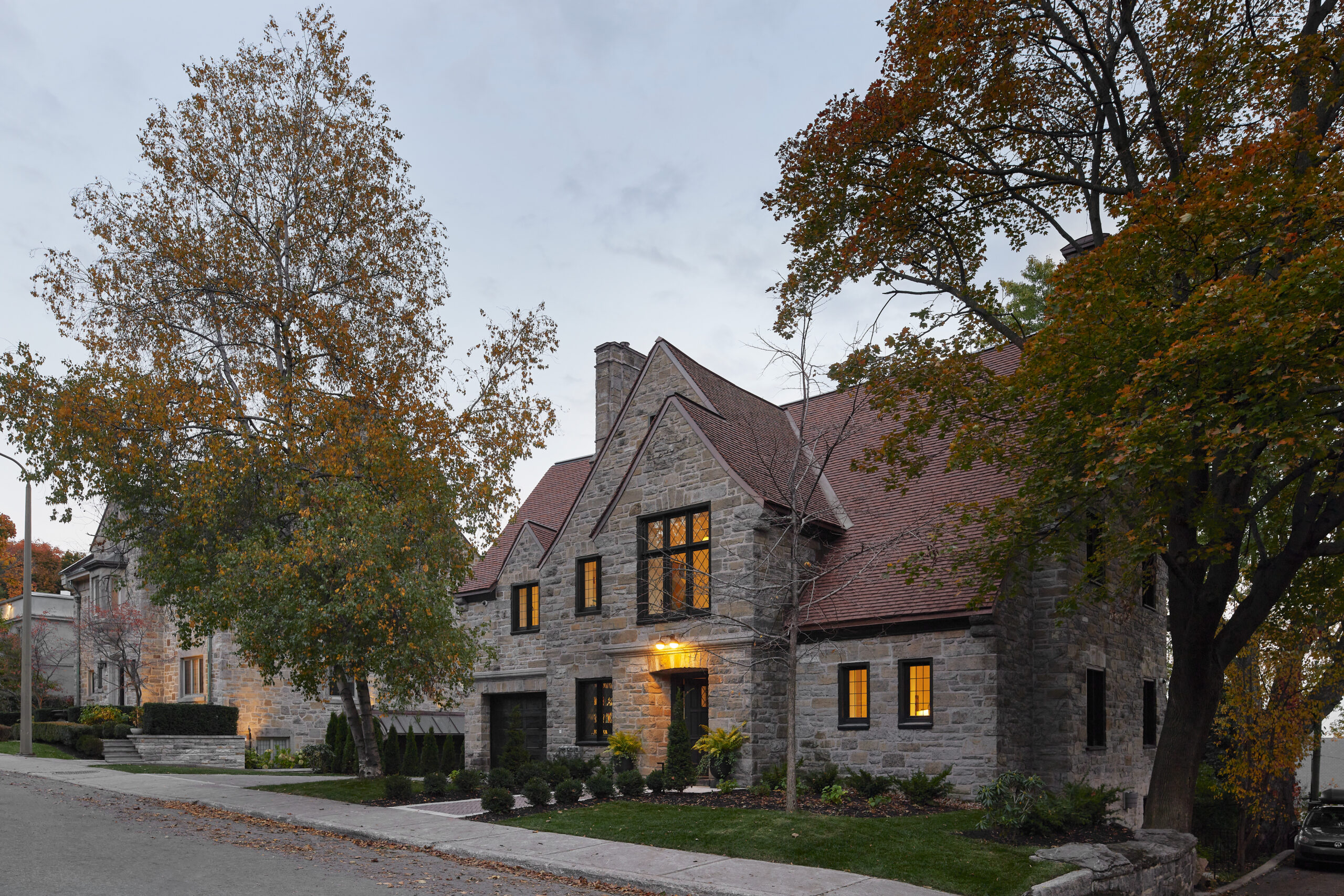 MBM House Tudor Revival exterior shot