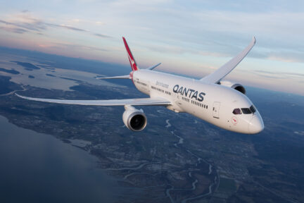 Qantas Dreamliner aircraft commercial jet