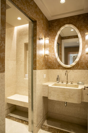 Toscana Resort Castelfalfi hotel suite bathroom