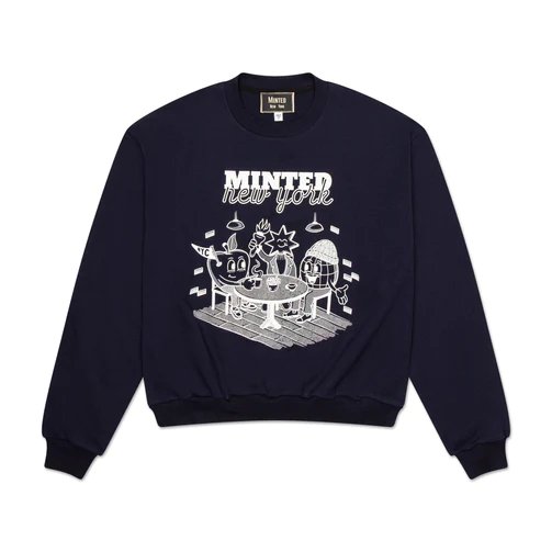 Running gear minted new york crewneck