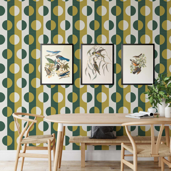 Otto Studio wallpaper olive design