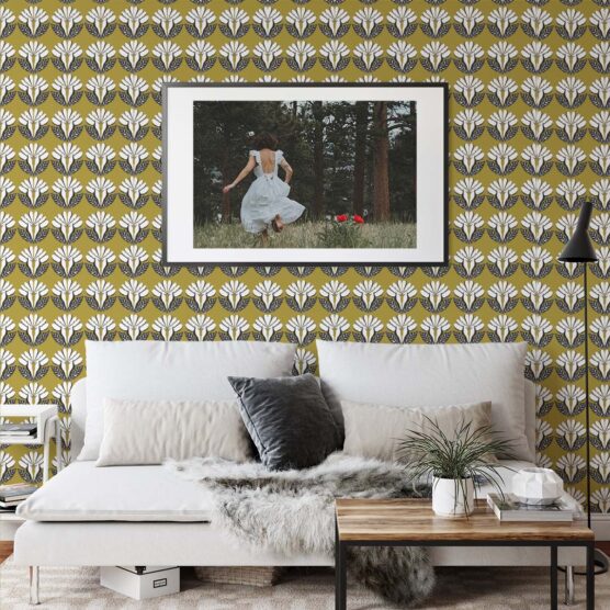 Otto Studio wallpaper parrott floral design