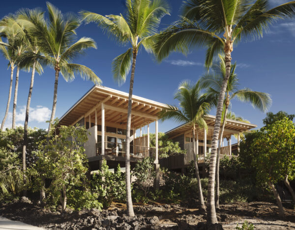 Kona Village Rosewood Resort hotel suites exterior shot