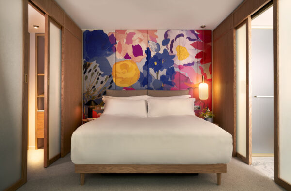 BoTree suite bed and artwork