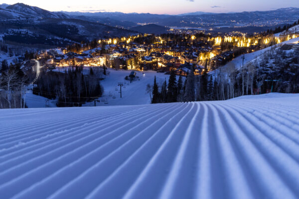 Deer Valley at night