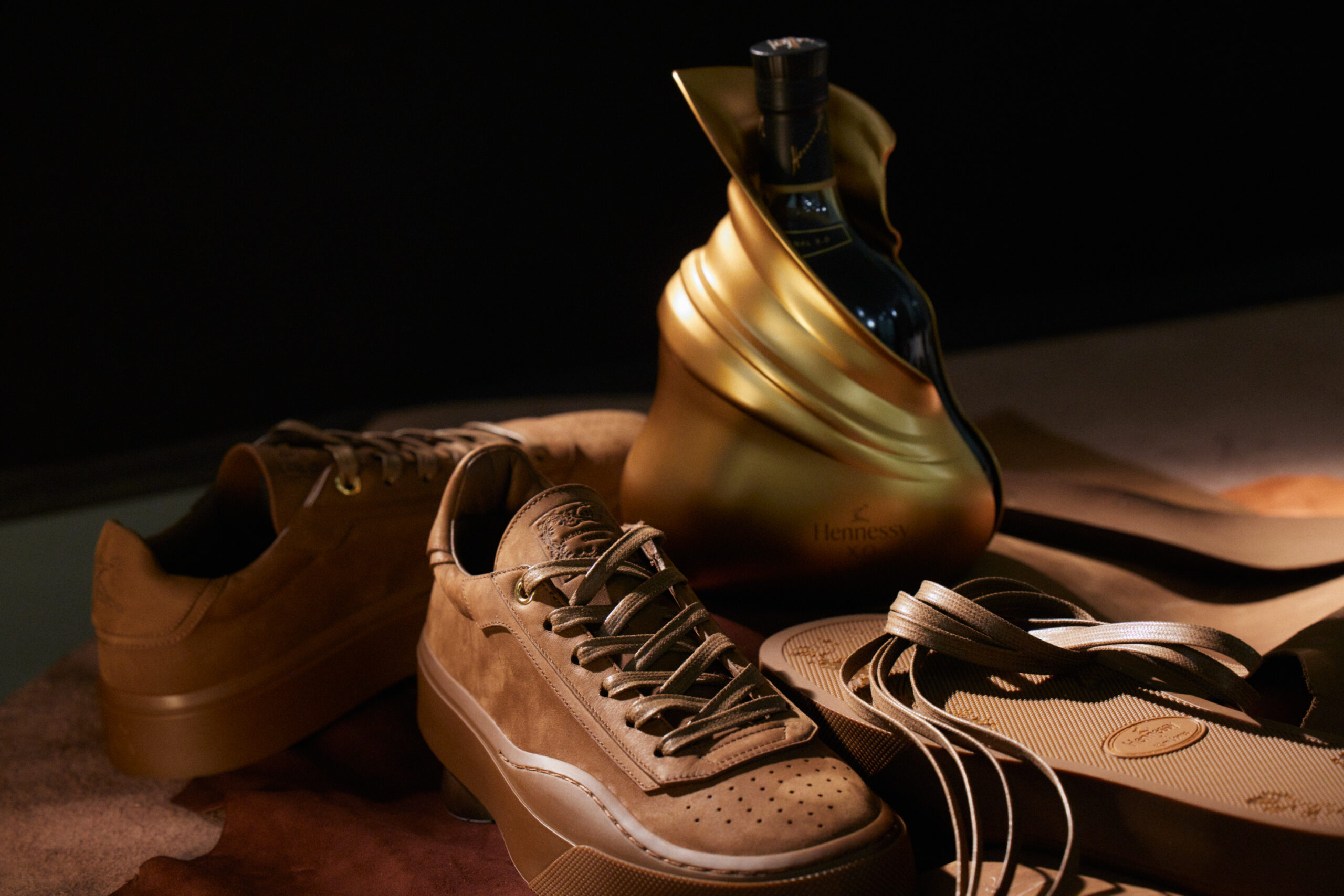 Hennessy and Kim Jones collaboration shoes