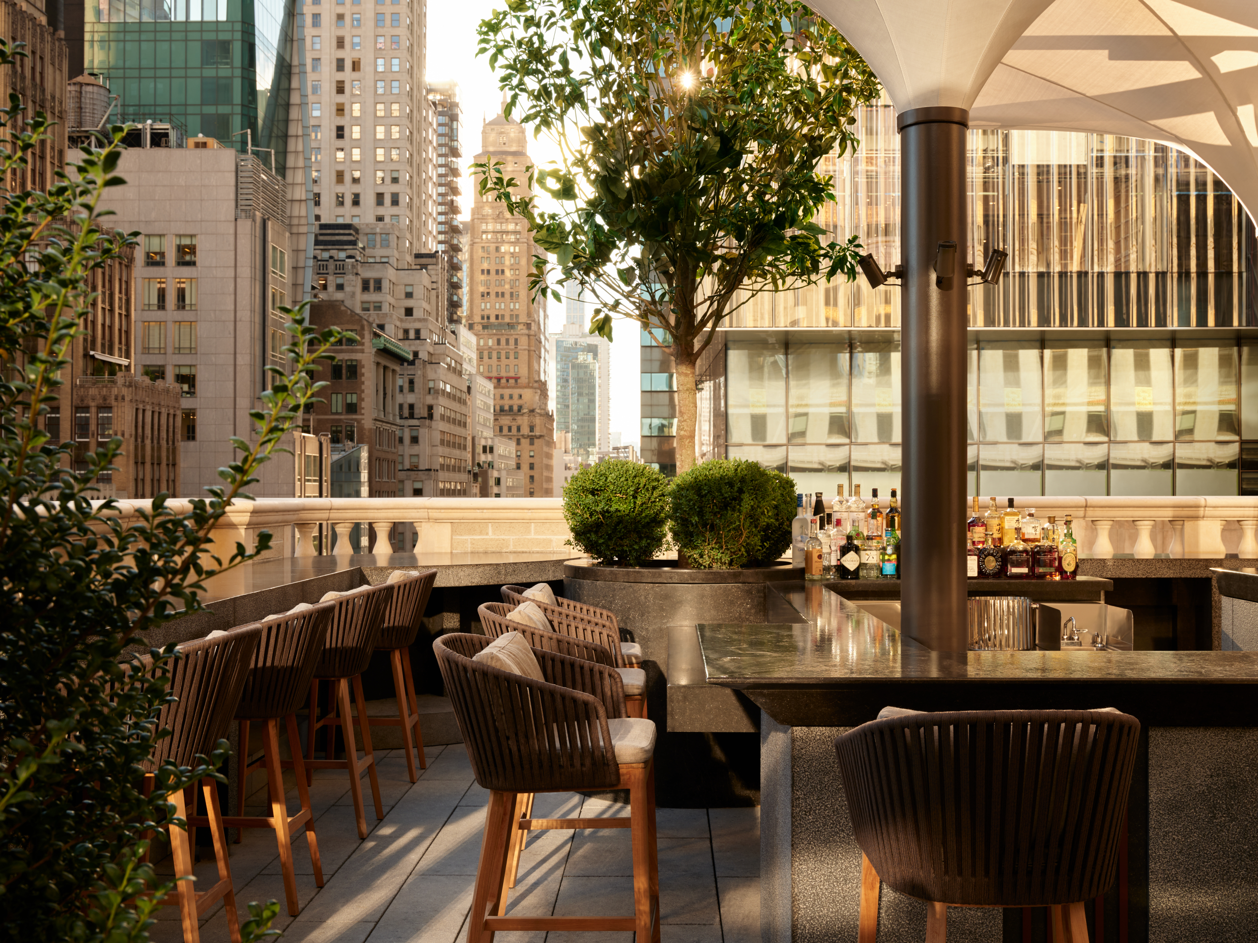 Aman New York, USA, Exterior, Garden Terrace