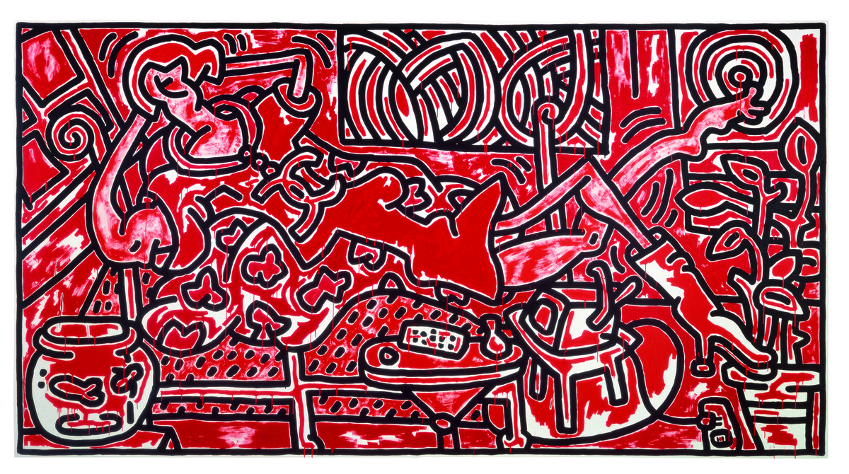 Keith Haring art at the AGO