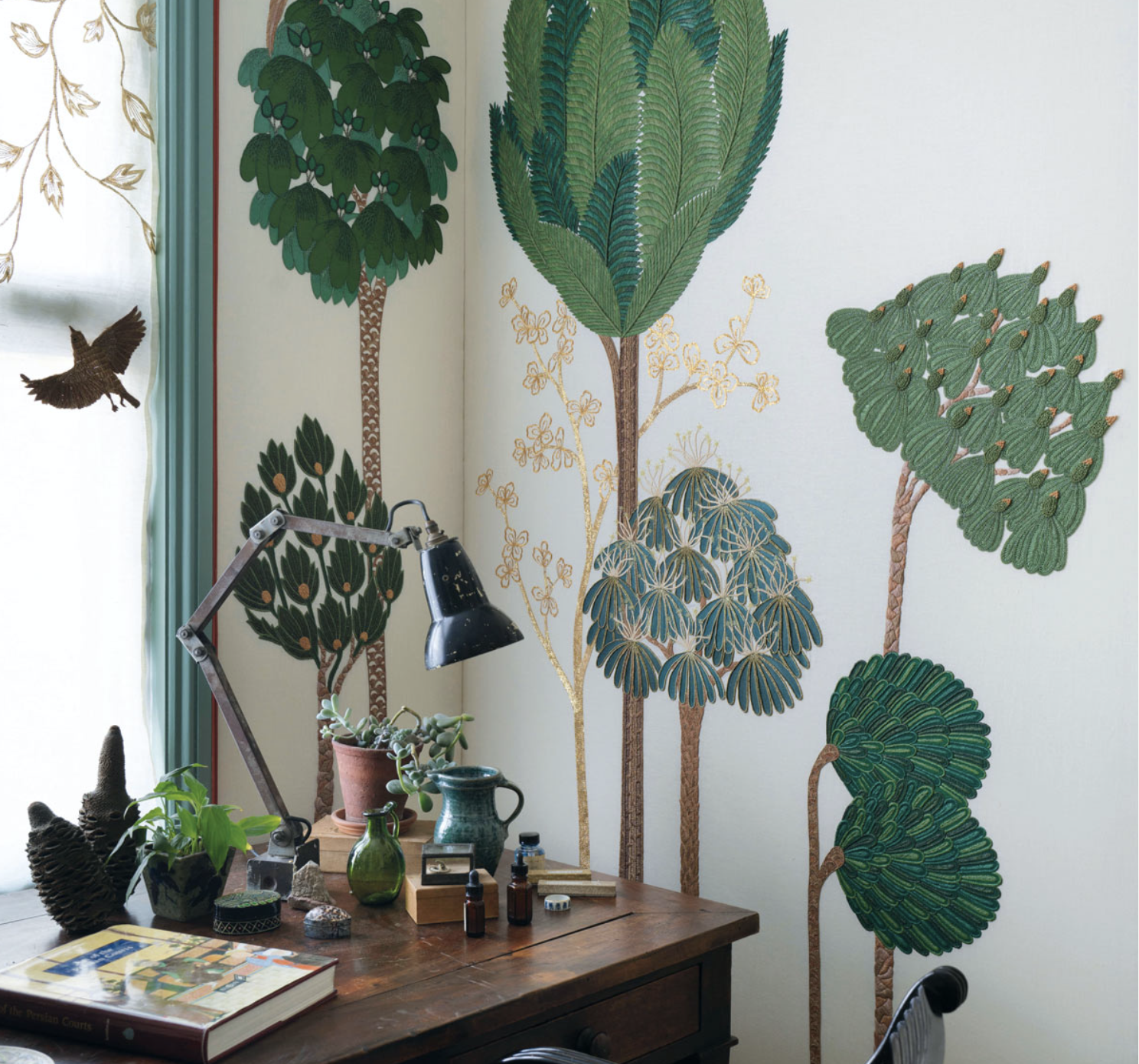 plants wallpaper de Gournay