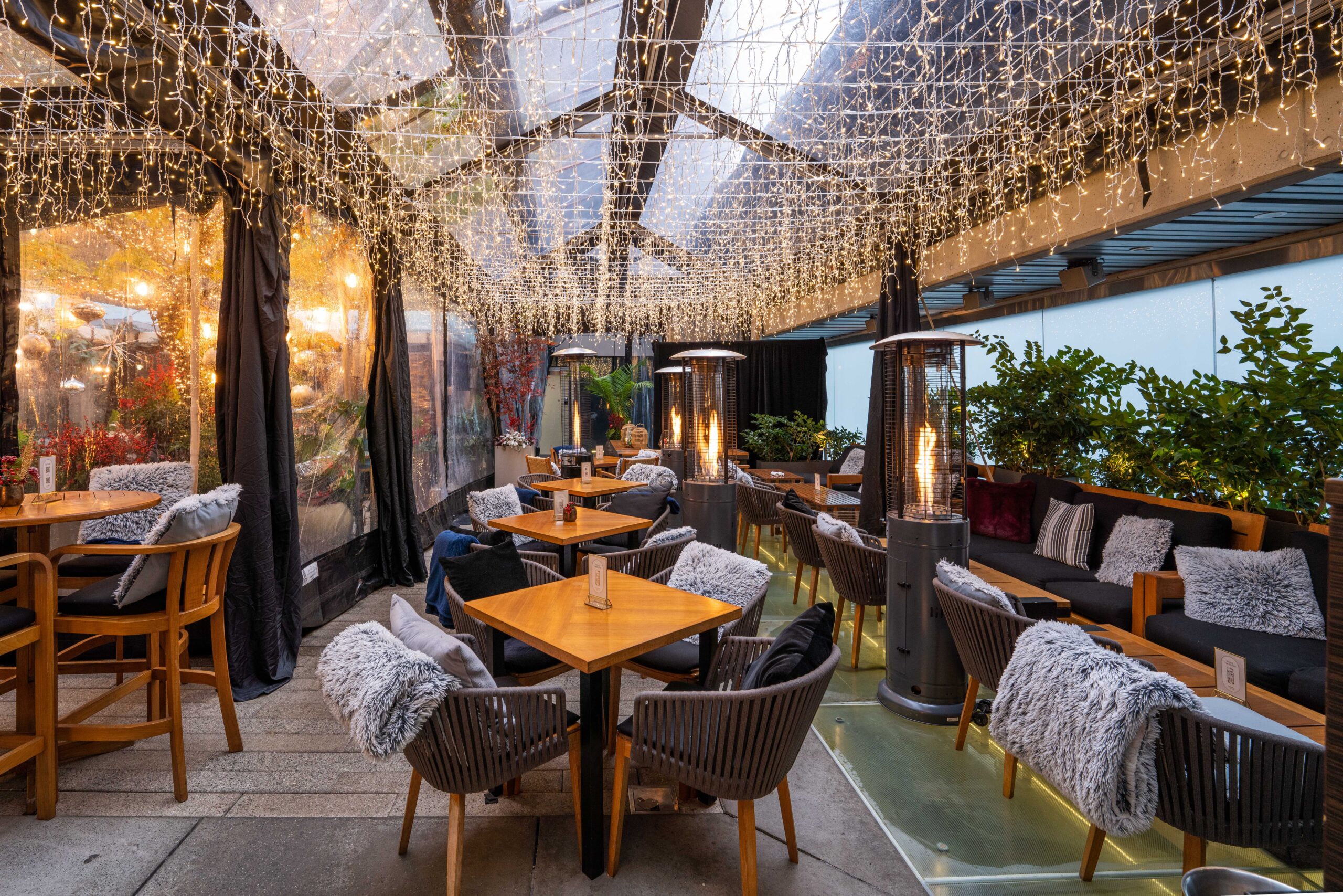 Rosewood Hotel Christmas Winter Terraces