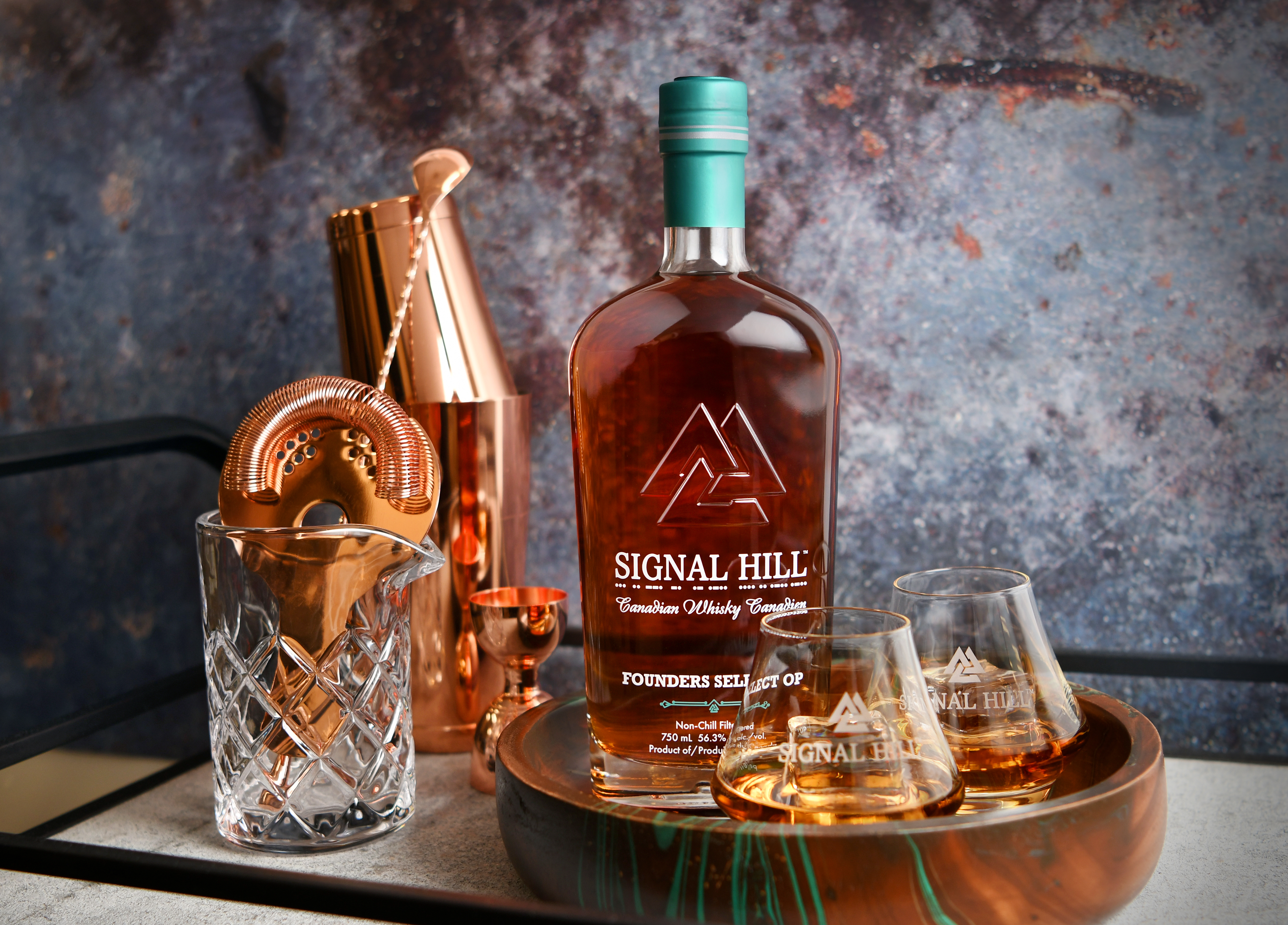 Signal Hill Overproof Holiday Whisky