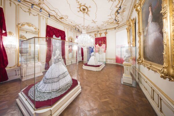 Sisi Museum Vienna dress displays