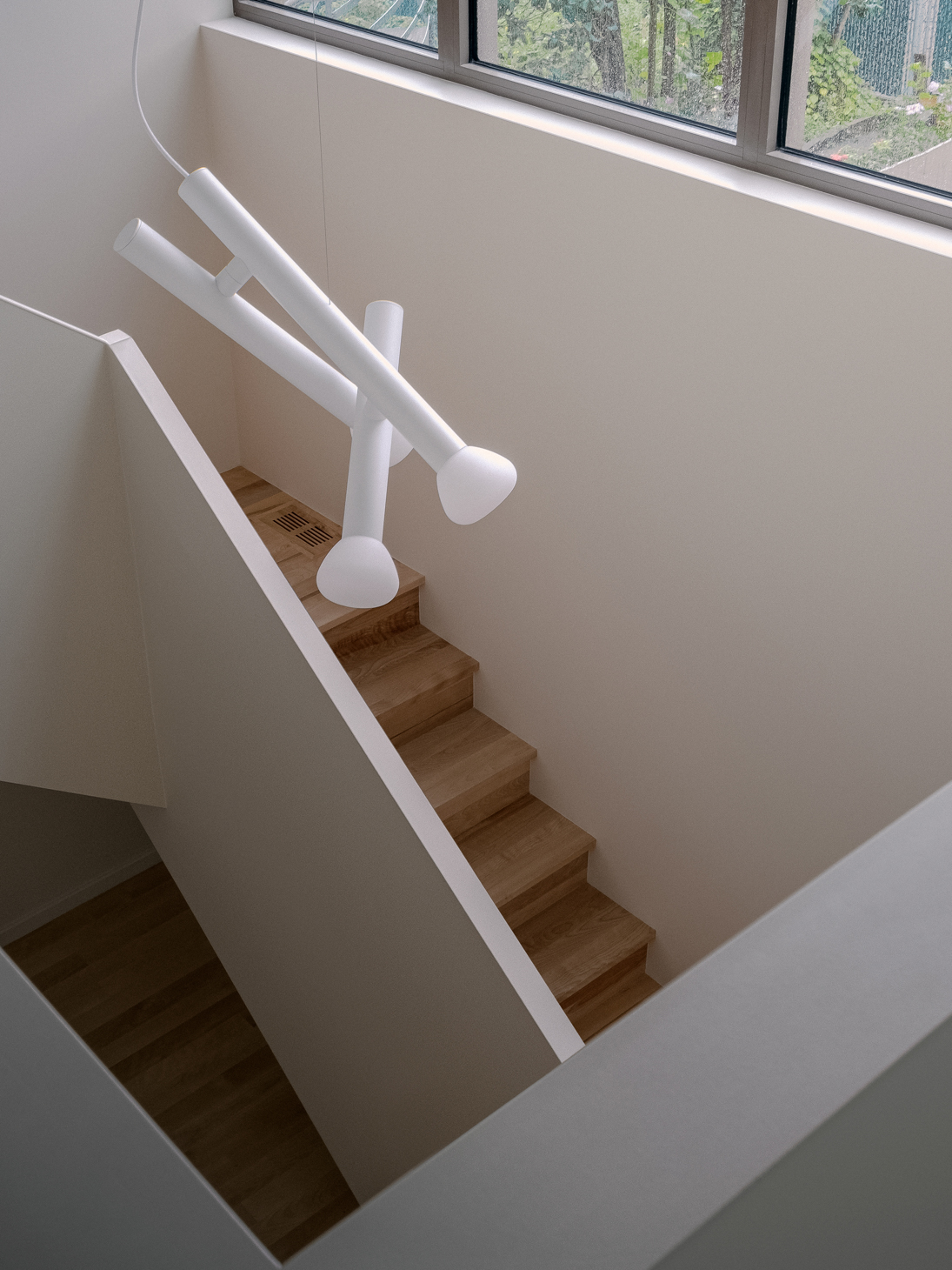 Stairs in Les Sillages by Appareil Architecture