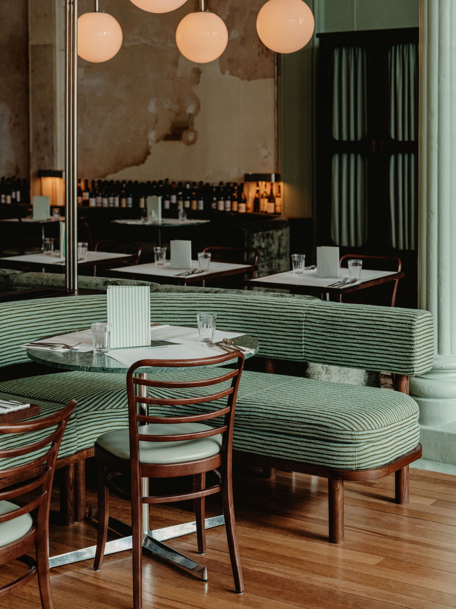 A-nrd Studio Transforms a Historic London Bank into an Elegant Bistro