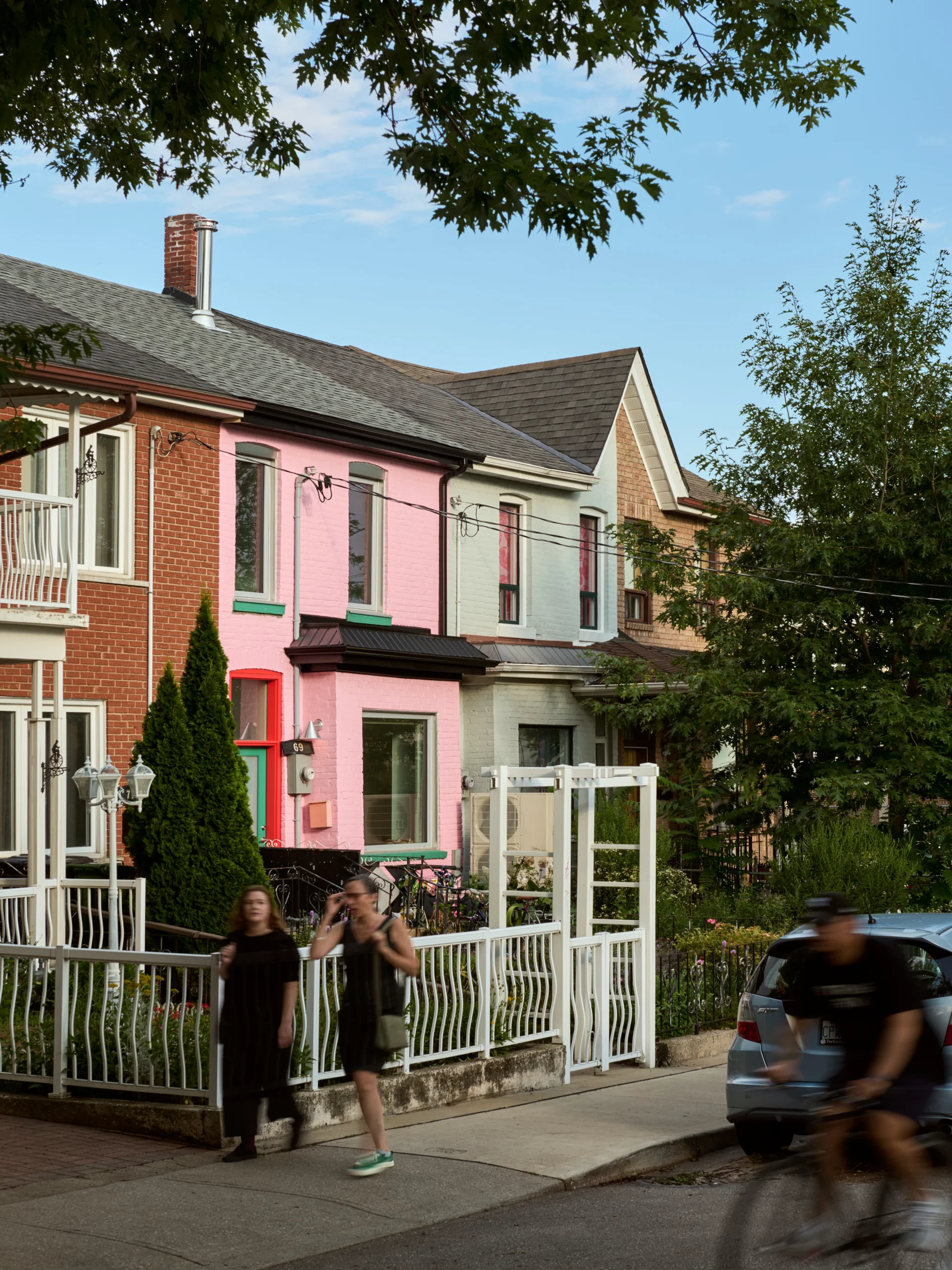 Inside a Pink, Playful Townhome in Toronto’s Little Portugal Neighbourhood