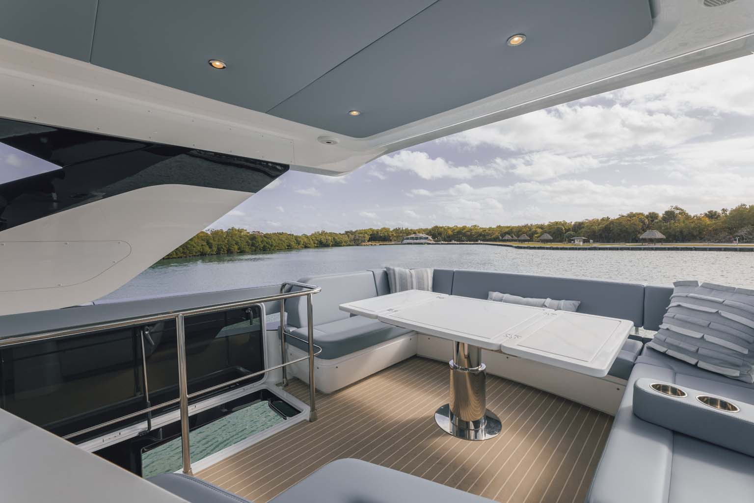 Stepping Aboard the New Cruisers 57 Fly Yacht