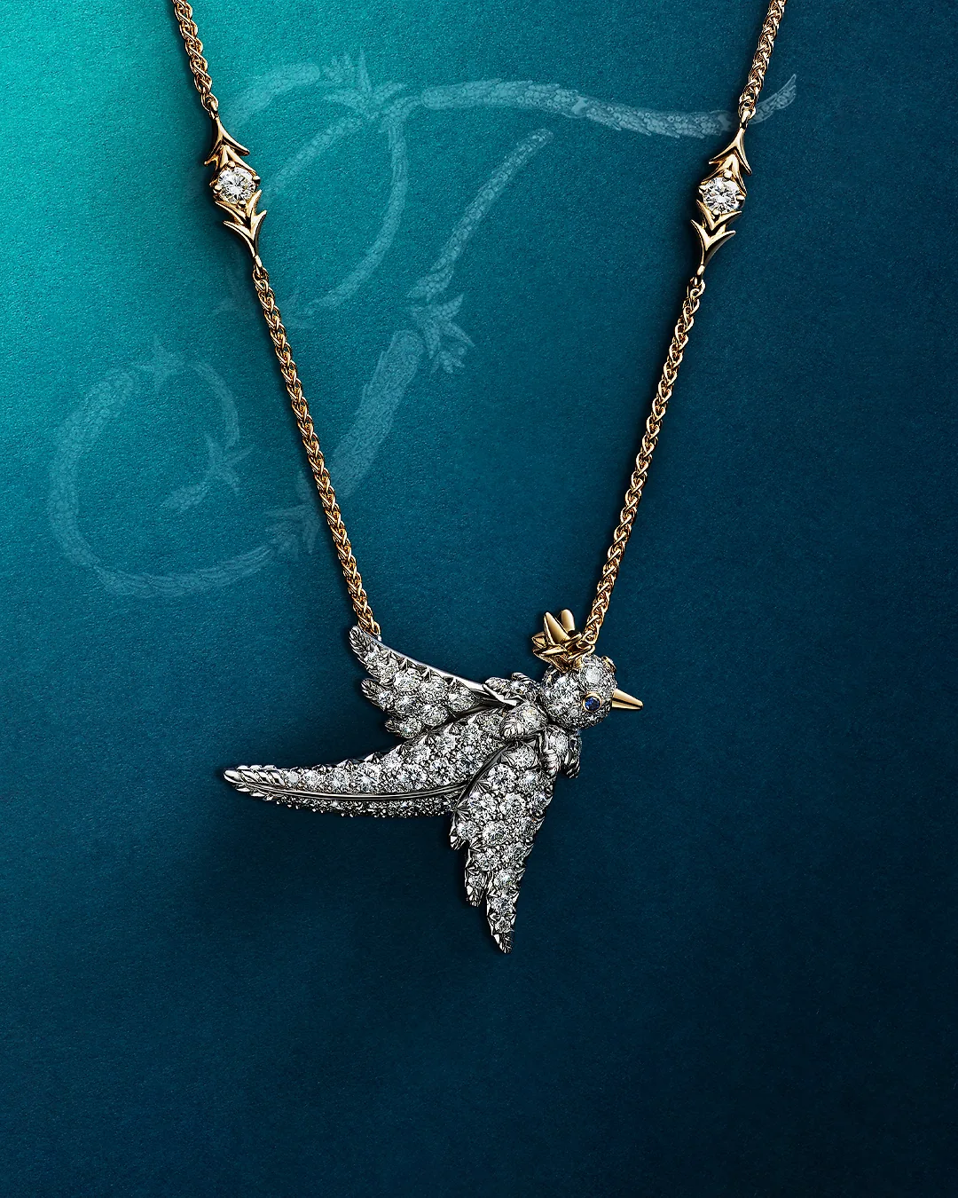 Tiffany Reimagines Bird on a Rock into Fine Jewelry